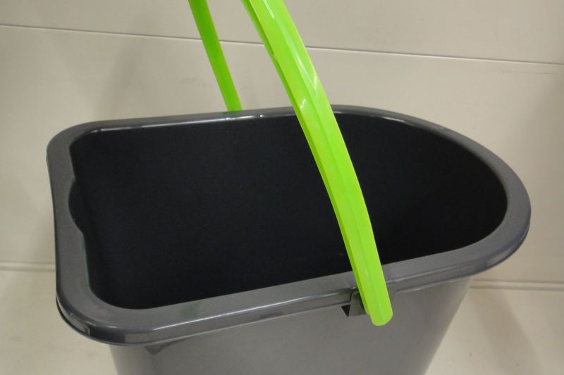 Mop, bucket and cleaning tools